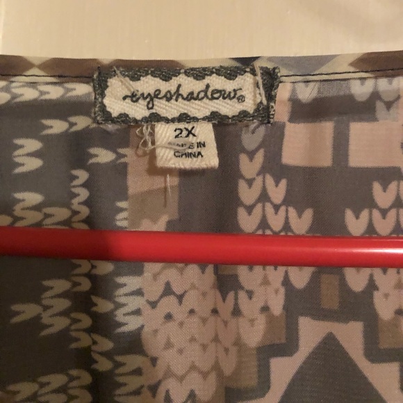 Multi Colored Dress Shirt - Picture 3 of 3